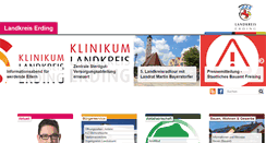 Desktop Screenshot of landkreis-erding.de